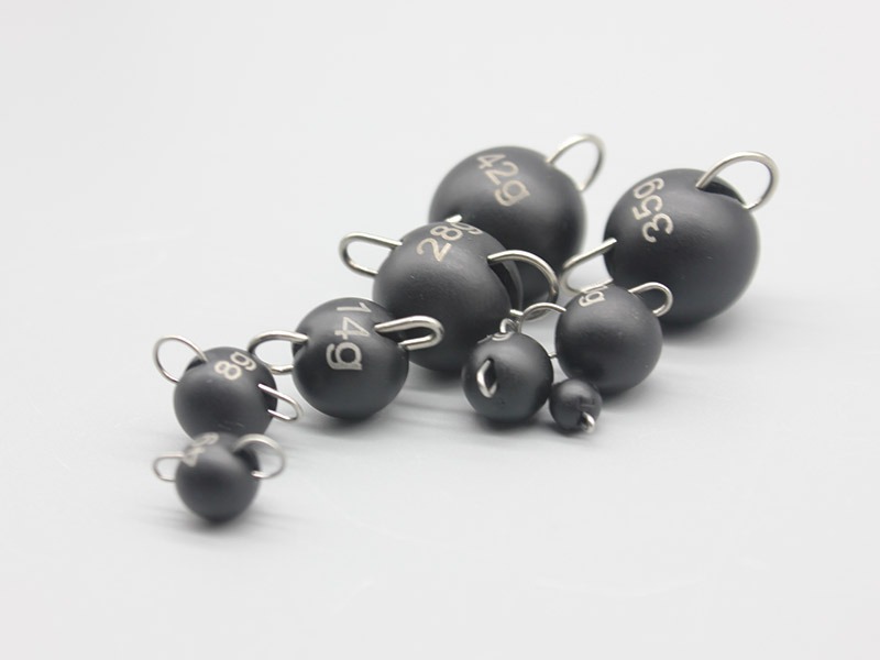 Tungsten alloy cheburashka for bass trout