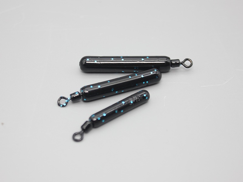 Tungsten skinny fishing weight Green pumkin