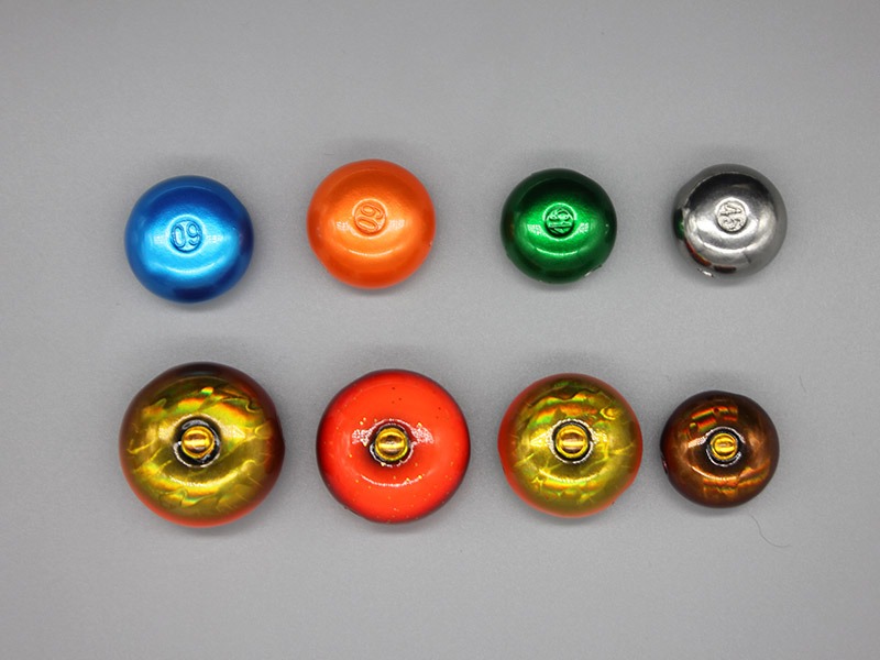 Tungsten heavy alloy round jig head for snapper fishing